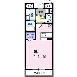 山本駅 徒歩20分 1階の物件間取画像